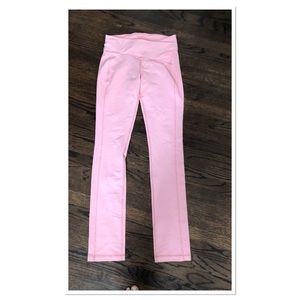 Pink yoga pant. Never worn! Tall size